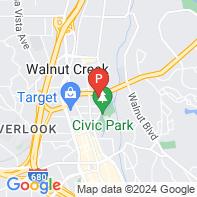 View Map of 675 Ygnacio Valley Road,Walnut Creek,CA,94596